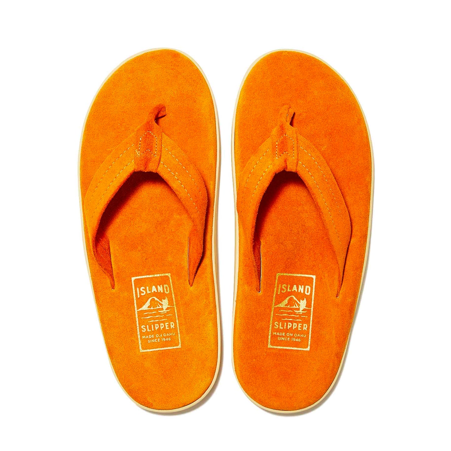 PT203 / LEATHER / ORANGE SUEDE / US4.0(22.0cm)