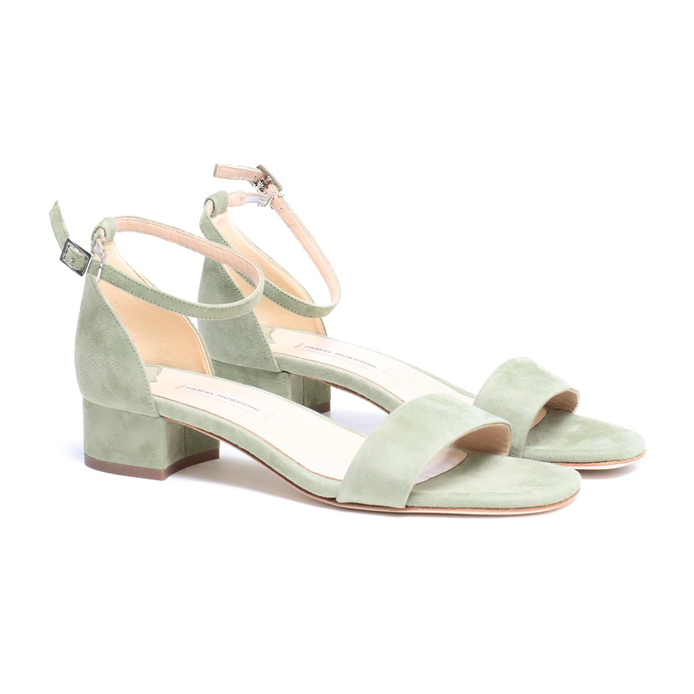 4954 / AMALFI / ARMY / LEATHER SOLE / 38(25.0cm)