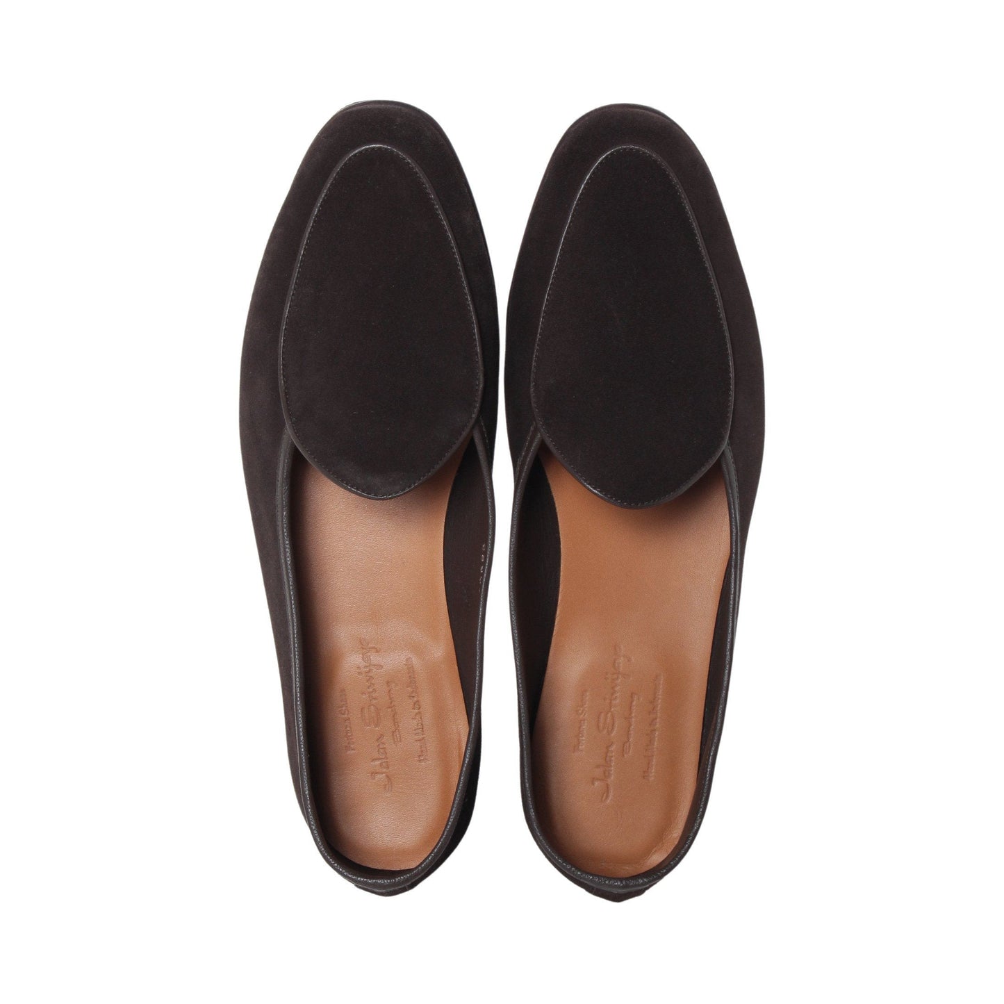 98908 / SUEDE / BROWN / HALF RUBBER SOLE / UK8.0(26.5cm)