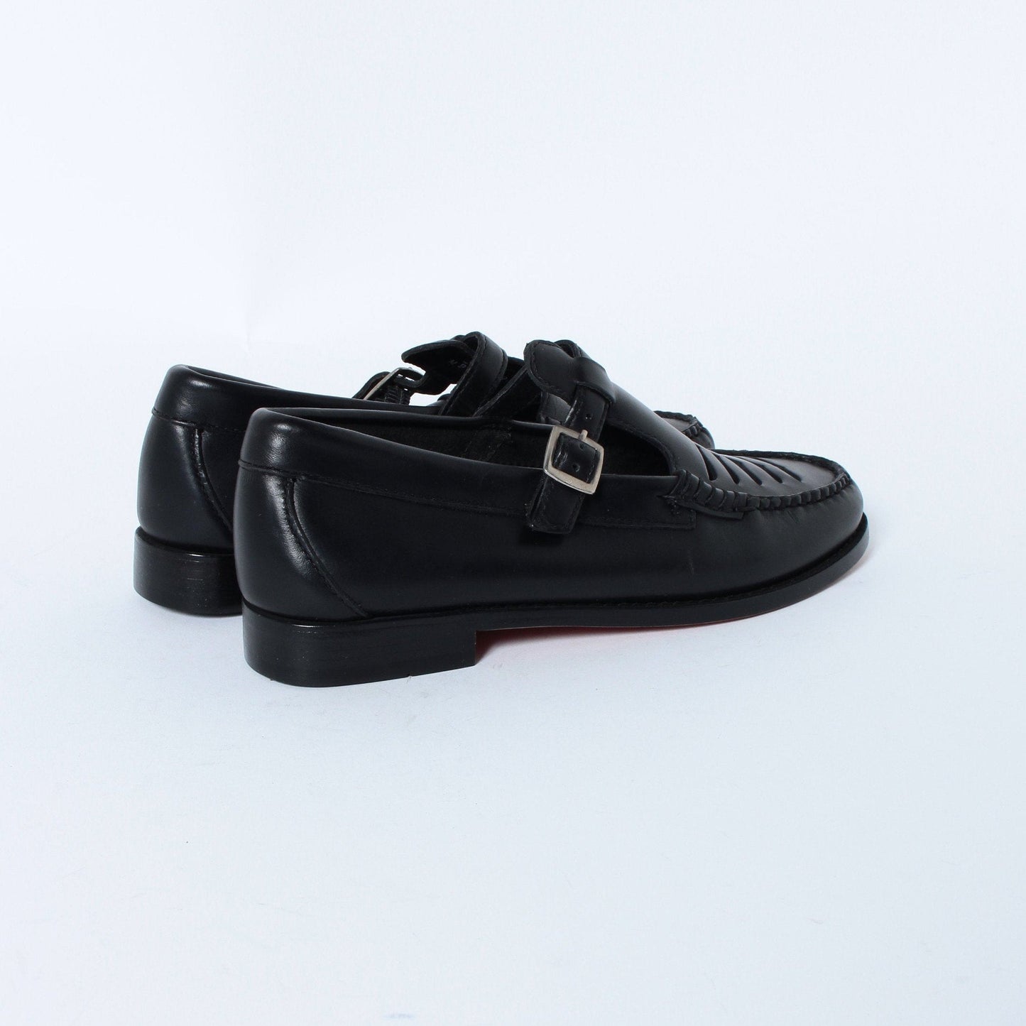 BA41006 / LTHR / BLACK / LEATHER SOLE / US5.5(23.0cm)