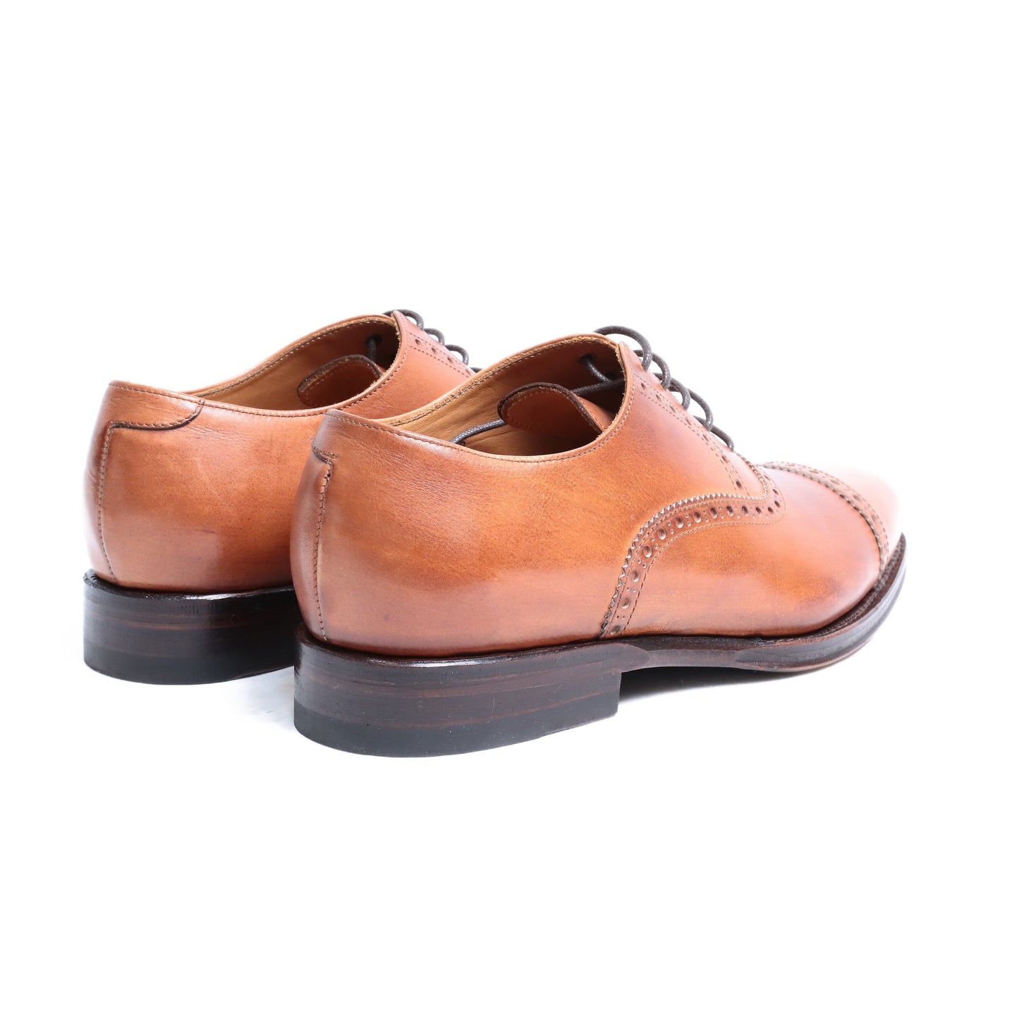 98409 / VEGANO CRUST / MARRONE / LEATHER SOLE / UK6.0(24.5cm)