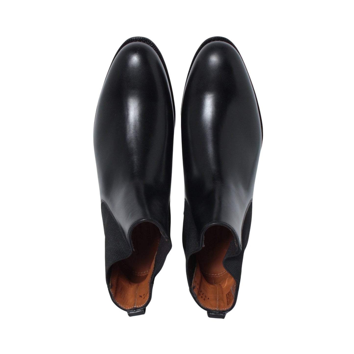 99009 / CALF / BLACK / LEATHERSOLE / UK4.5(23.5cm)