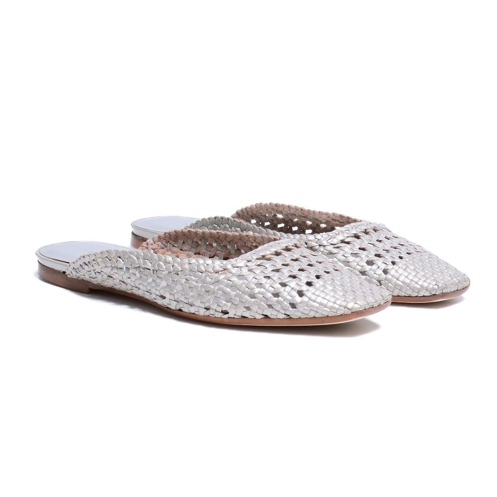 ZANTE / INTRECCIO / FLOUR / LEATHER SOLE / 38(25.0cm)