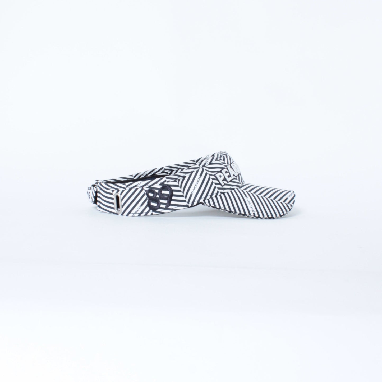 【定番】コットン ロゴバイザー <ヘリンボーン柄> (UNISEX)