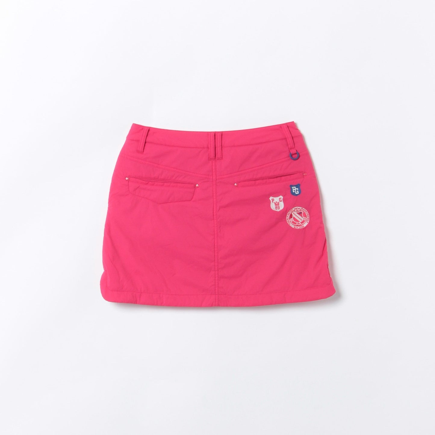 ナイロンドビー ストレッチミニ丈スカート