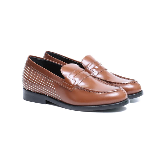 BA41413 / LTHR / COGNAC / RUBBER SOLE / 5(22.5cm)
