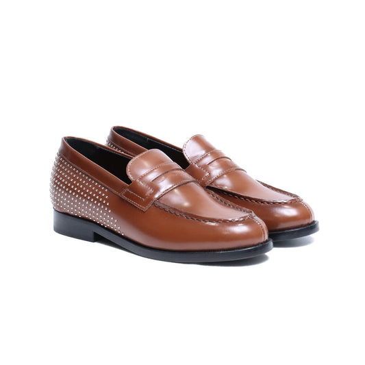 BA41413 / LTHR / COGNAC / RUBBER SOLE / 6(23.5cm)