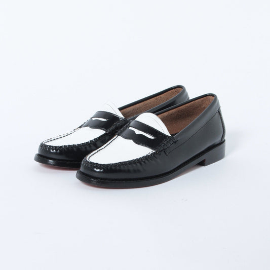 BA41010 / LTHR / BLACK/WHITE / LEATHERSOLE / US5.0(22.5cm)