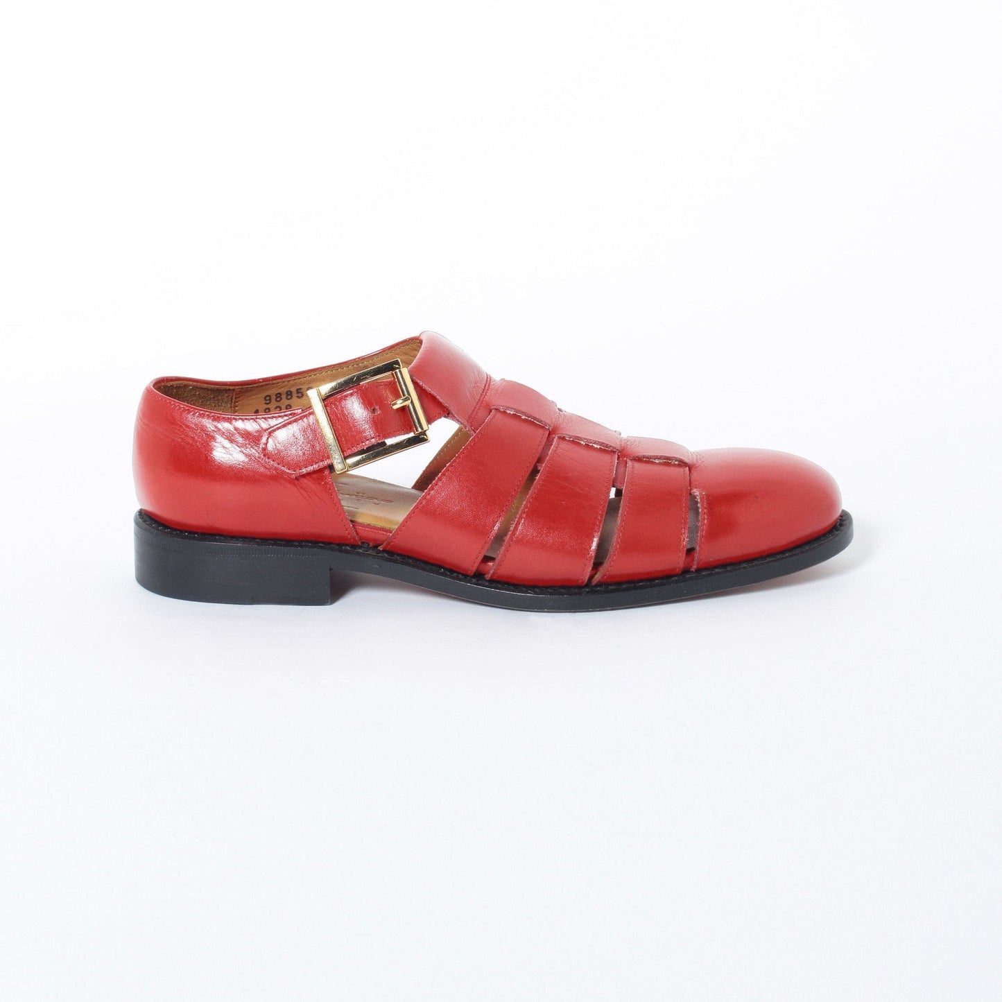98850 / CALF / RED / LEATHERSOLE / UK5.0(24.0cm)