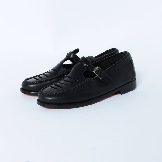 BA41006 / LTHR / BLACK / LEATHER SOLE / US5.5(23.0cm)