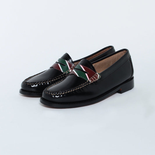 BA41037 / LTHR / BLK/WHI / LEATHERSOLE / US6.5(24.0cm)