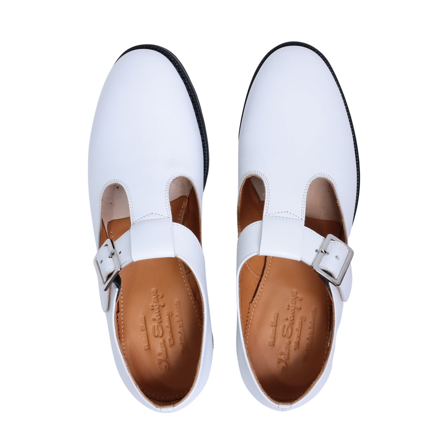 99025 / CALF / WHITE / VIBRAM SOLE / UK4.0(23.0cm)