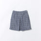 【SNOOPY】デュベトリコ グレンチェック P+SNOOPYエンブ スカート