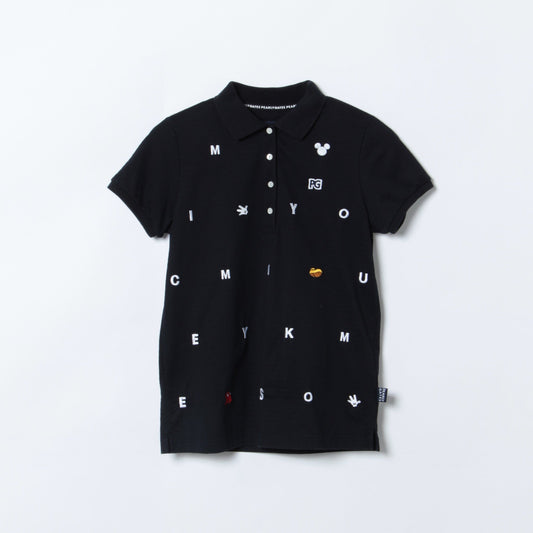 半袖 カノコ エンブ ポロシャツ ＜MICKEY SERIES＞