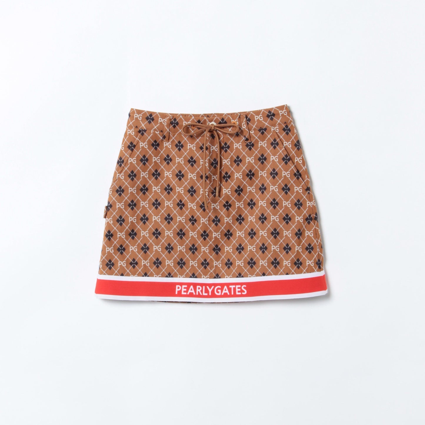 ジャガード スカート ＜アーガイル柄＞