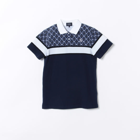 半袖 ポロシャツ ＜アーガイル柄＞