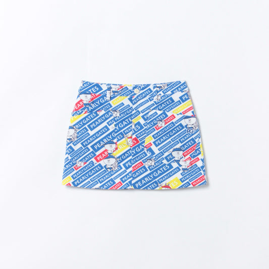 【LINE FRIENDS EDITION】斜めロゴプリント ドビーストレッチ スカート