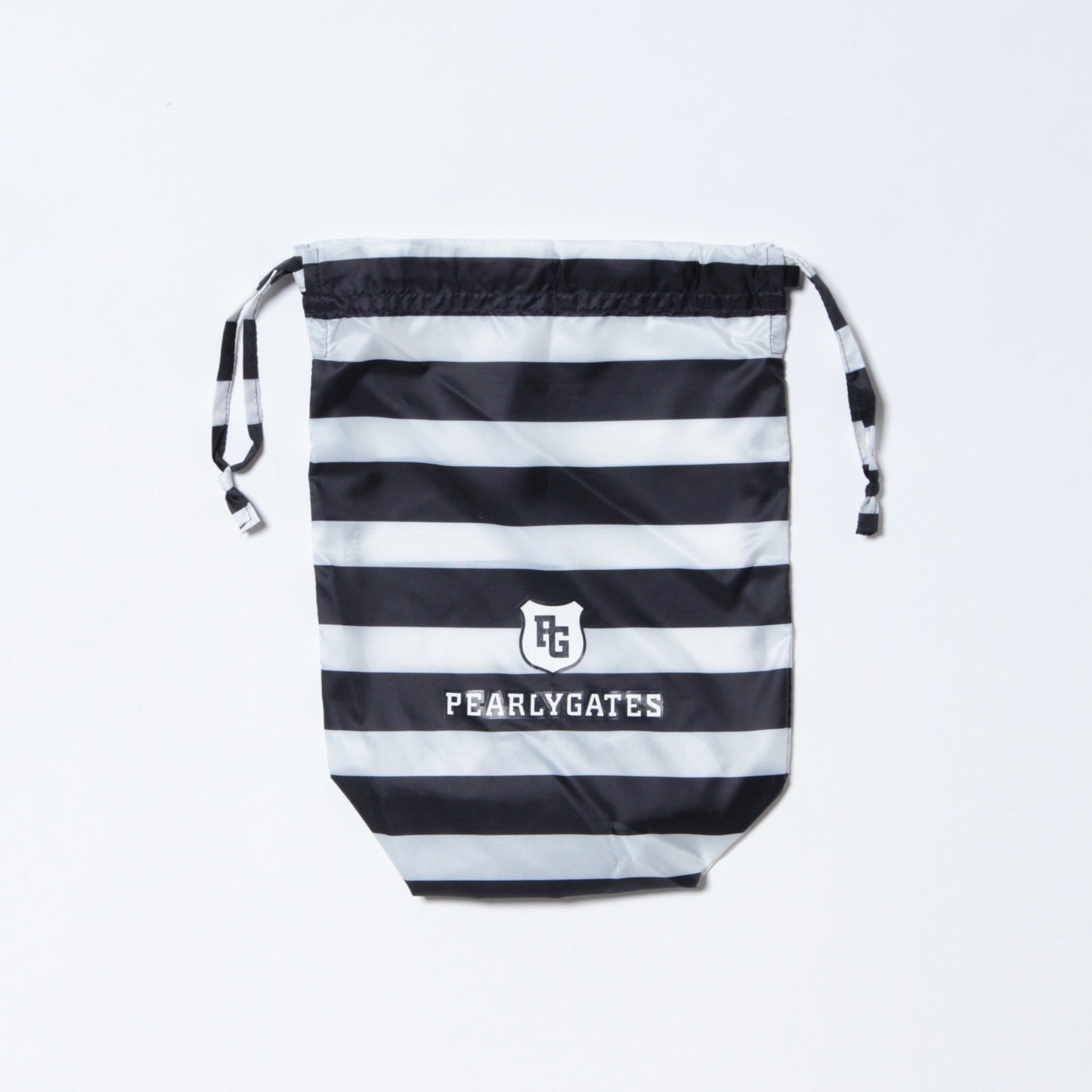 リップ　ボーダープリント ダウンベスト