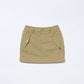 水ビ無地　ミニ丈スカート