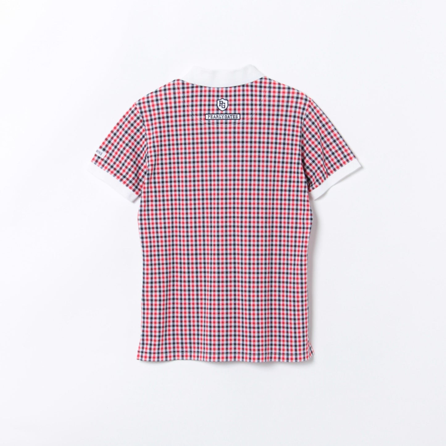 カノコ トリコチェック 半袖ポロシャツ