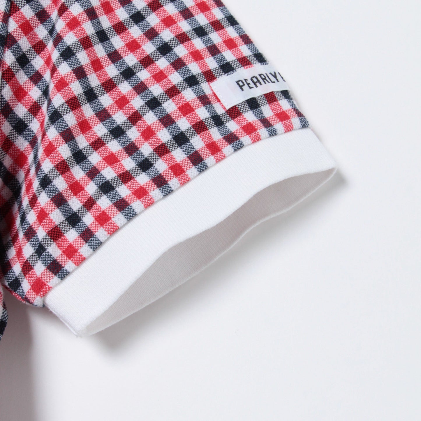 カノコ トリコチェック 半袖ポロシャツ