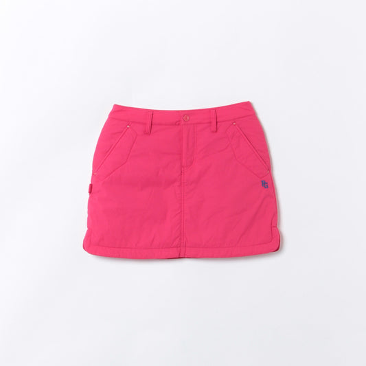 ナイロンドビー　ストレッチミニ丈スカート