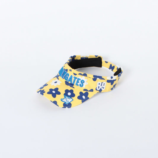 サプレックス　フラワープリント　バイザー　(LADIES)